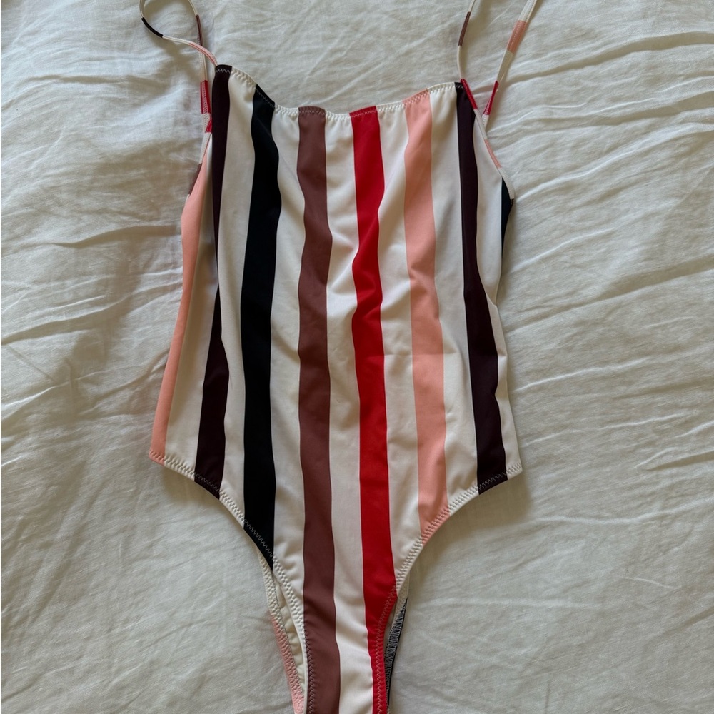 SOLID & STRIPED Striped One Piece
